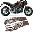 thumbnail image 1 of Akozon Cubierta de manillar Cubierta de agarre de flecos Embrague de cuero artificial Palanca de freno Cubierta de flecos para agarre de manillar de moto ANGGREK Otros, 1 of 8