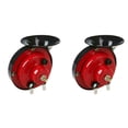 thumbnail image 2 of Riwesomey 2 uds, bocinas de caracol para motocicleta, altavoces impermeables para motocicleta 150DB, trompeta para motocicleta Combinaciones de reproductor de DVD/TV para coche Riwesomey VI000564-00B, 2 of 6