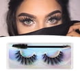 thumbnail image 3 of ZIYIMEI 3D Faux Mink Lashes Handmade Multi-Layer Eyelash, Buy 2 Get 2 Free with Brush, 1 Pair Each, 3 of 6