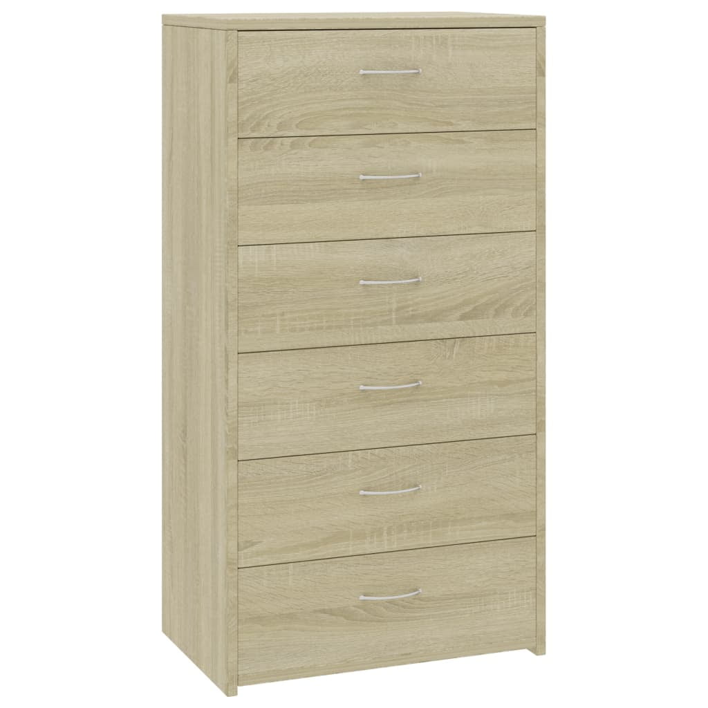Kepooman Modern Sideboard with 6 Drawers, Buffet Storage Side Cabinet Dresser Organiser for Living Room Kepooman Modern Sideboard with 6 Drawers, Buffet Storage Side Cabinet Dresser Organiser for Living Room