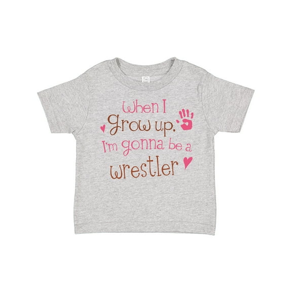 Inktastic Wrestling Future Wrestler Girls Boys or Girls Toddler T-Shirt