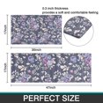 thumbnail image 7 of Pioneer Flower Floral Print Pattern Kitchen Rugs Sets Of 2,Anti Fatigue Kitchen Mat Rugs Non Slip Washable,Decorative Kitchen Floor Mats for Kitchen,Sink,Laundry,17"x30"+17"x47", 7 of 7