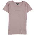 thumbnail image 1 of French Connection Womens Embroidered Embellished T-Shirt, Pink, X-Small, 1 of 1
