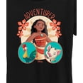 thumbnail image 3 of Disney Princess - Moana Adventurer  - Women's Short Sleeve Graphic T-Shirt, 3 of 5