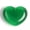 Dark Green, variant on HOOUN Heart Cat Eye Crystal Worry Stone Chakra Pocket Palm Skull Carved Healing Reiki-1 PC (Random Pick)-White