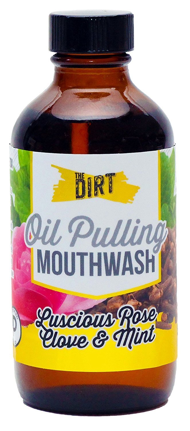 The Dirt All Natural MCT Coconut Oil Pulling and Mouthwash for