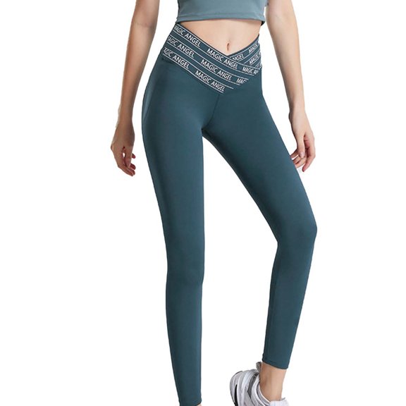 Leggings for Women Cross High Waist Butt Lifting Yoga Pants Workout Buttery Soft Tummy Control Comfort Stretch Seamless Leggings