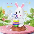 thumbnail image 1 of QIPOPIQ Little White Rabbit Automatic Bubble Machine Toy With Music And Light Diy Painted Rabbit Blowing Bubbles (Without Batteries), 1 of 8