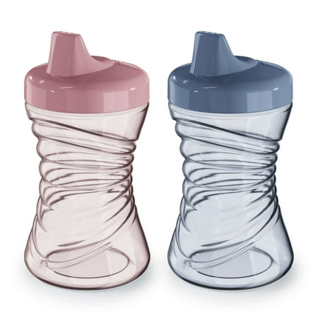 NUK First Choice Fun Grips Hard Spout Cup, 10 oz, 2 Pack