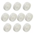 thumbnail image 1 of 3 Inch Single Wheel Light White Pp Plastic Small With Diameter 72mm Smooth Piece Folding Bed Pulley 10pcs, 1 of 5