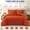 Burnt Orange, variant on Full Size 7-Piece Comforter Set - Down Alternative Bed in a Bag with Sheets, Pillowcases, Shams, Reversible Soft Duvet Insert, Burnt Orange