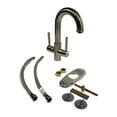 thumbnail image 3 of Kingston Brass Concord Two Handle 4 Centerset Lavatory Faucet with Push-Up & Opt, 3 of 7