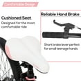 thumbnail image 2 of Hiland 20 inch Mountain Bike with Dual Handbrakes and Kickstand, Pink, 2 of 8