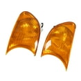 thumbnail image 3 of Turn Signal Light, Car Front Corner Lights Left Right Clear Lens Turn Signal Lights Replacement For 3 Series E46 Coupe 1998 To 2001, 3 of 8