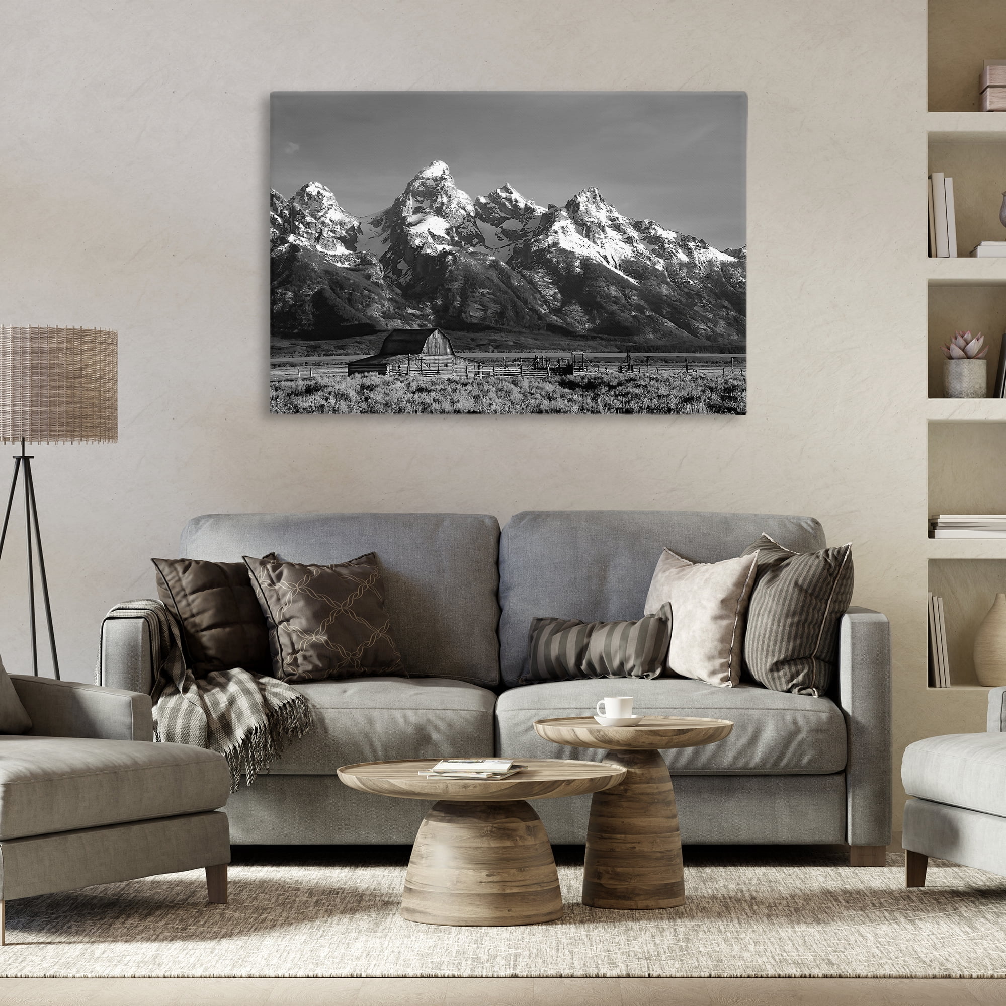 Stupell Industries John Moulton Barn Landscape Canvas Wall Art, design by Steve Toole