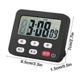 thumbnail image 3 of TIMIFIS Dinner Service Kitchen Timer Baking Timer Clock Second Reminder Student Electronic Alarm Clock Countdown Timer Kitchen Gadgets, 3 of 6