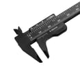thumbnail image 4 of Uxcell Caliper 80mm 3 inch Mini Double Scale Plastic Ruler Measuring Tools 4 Pack, 4 of 5