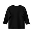 thumbnail image 5 of Levmjia Women Casual Cotton Tops Long Seve Solid Color Regular Fit Comfortab Breathab Stylish Blouse for School Playdate Holiday Travel Home Wear, 5 of 5