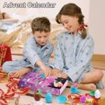 thumbnail image 1 of Calendario De Adviento Calendario de cuenta regresiva 2023, cristales, decoración del hogar, juguetes interactivos para niños y niñas, 1 of 8