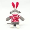 Easter Sock Monkey with Bunny Ears