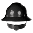 thumbnail image 3 of JORESTECH Safety Hard Hat with Full Brim and 4-Point Suspension, HHAT-02 (Black), 3 of 8