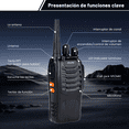 thumbnail image 3 of Set 2 Radios Bloosom Con Manos Libres Set-2 Negro, 3 of 4