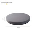thumbnail image 2 of 2X Swivel Car Seats, 360 Degree Rotating Swivel Car Chair Seat Cushion Soft Solid Mats Bottom Easy Access Mobility, 2 of 8
