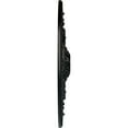 thumbnail image 4 of 37 1/2"OD x 3 3/8"P Naple Ceiling Medallion (Fits Canopies up to 3 3/8"), Hand-Painted Jet Black, 4 of 5