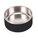 thumbnail image 1 of negro--El recipiente para mascotas de acero inoxidable tiene capacidad para 100 oz| Cuenco para perros apto para lavavajillas | Base de goma antideslizante, 1 of 5