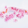 thumbnail image 4 of 20pcs transparente acrílico chupetes bebé ducha juguete fiesta de cumpleaños juego decoración (rosa), 4 of 4