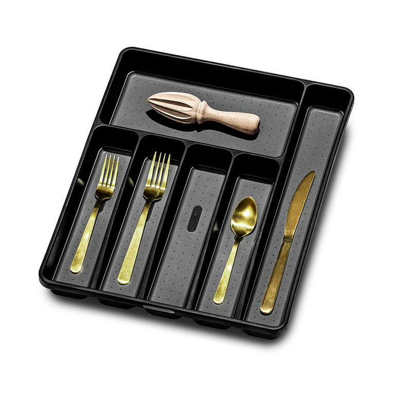 Madesmart 9x3 Carbon Collection Bin + Madesmart 2-Compartment