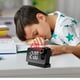 thumbnail image 3 of Despertador de proyección en el techo,Reloj digital LED para dormitorio,Cargador USB,Proyector de 180°,12/24H,DST,Despertador eléctrico ruidoso para niños,Adultos,Ancianos, 3 of 5