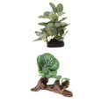 thumbnail image 1 of 2 piezas de plantas de artificiales terrario hierba de agua de resina para decoración Yuyangstore Vivero de reptiles Plantas de agua, 1 of 8
