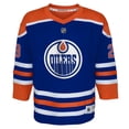 thumbnail image 2 of Youth Leon Draisaitl Royal Edmonton Oilers Home Replica Player Jersey, 2 of 3