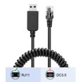 thumbnail image 4 of Cable detector de radar Jsvecip USB a RJ11 de 2 m de largo, 4 of 7