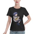 thumbnail image 1 of T-Shirt Basique à Manches Courtes pour Femmes Naruto Hinata, 1 of 6