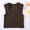 Brown, variant on White Tank Tops for Women Wide Strap Crew Neck Basic Camisoles Lightweight Soft Stretch Fabric for Layering, Everyday Casual Wear and Outdoor Activities