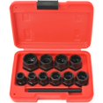 thumbnail image 1 of Kit Extracteur de Boulons/écrous en Acier 11 Pcs Outils à Main, 1 of 4