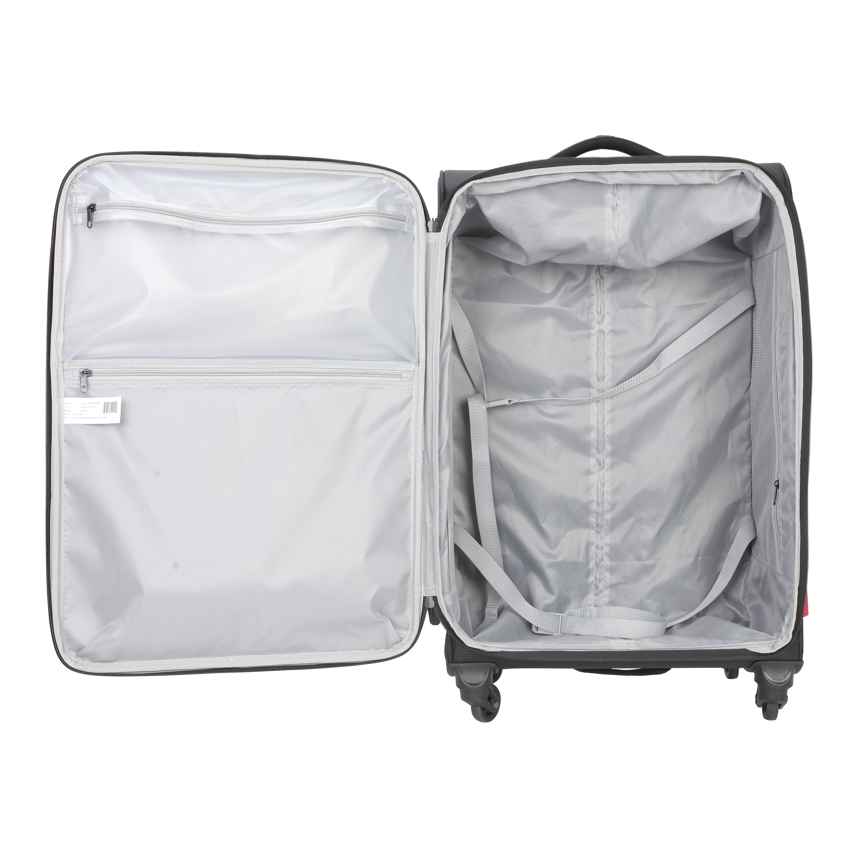 Protege Trulite 20" Softside Carry-On Luggage, Black