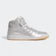 thumbnail image 4 of Adi - das Ivy Park x Forum Mid GW2858 Mens Silver Leather Lifestyle Shoes GBNC606, 4 of 6