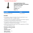 thumbnail image 2 of Intake Manifold Runner Valve - Compatible with 2006 Chevy Monte Carlo 3.9L V6 LZ9 VIN 1, 2 of 2