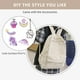 thumbnail image 5 of Mochila Unineovo School para adolescentes y niñas de pana beige, 5 of 9