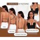 thumbnail image 4 of Low Back Bras for Women - Seamless Deep U Plunge Backless Convertible Multiway Low Cut Open Back Halter Bras, 4 of 5
