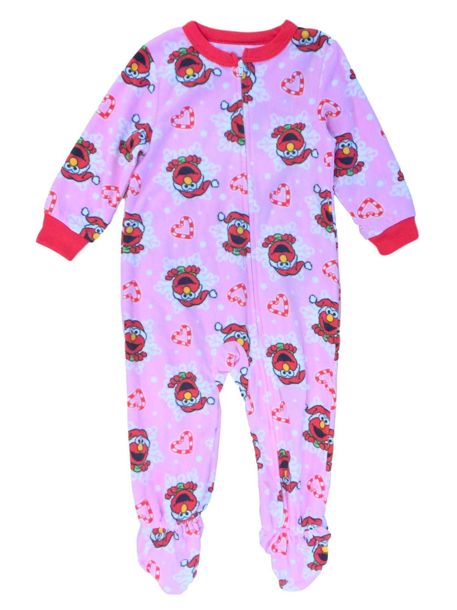 Sesame Street Elmo And Abby Cadabby Girls Pajamas (12 Months, Elmo Abby