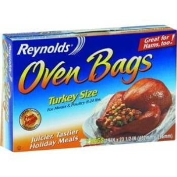 reynolds turkey size oven cooking bags, 2 count - Walmart.com - Walmart.com