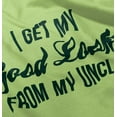thumbnail image 5 of I Get My Good Looks From My Uncle Toddler Boy Girl T Shirt Infant Toddler Brisco Brands 6M, 5 of 6