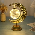 thumbnail image 1 of Lunar Lamp Moon Light Disco LED Table Lamp Moon Bedside Lamps Magic Moon Shape Night Light Battery Powered Creative Hanging Ball Moon Lamp Romantic Bedside Decoration, 1 of 9