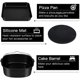 thumbnail image 2 of Accesorios de Freidora de Aire para y Otras Freidoras de Aire Cuadradas, 5,5 L con Barril para Pasteles de 8 Pulgadas, Molde para Pizza, Rejilla para Brochetas, 2 of 5
