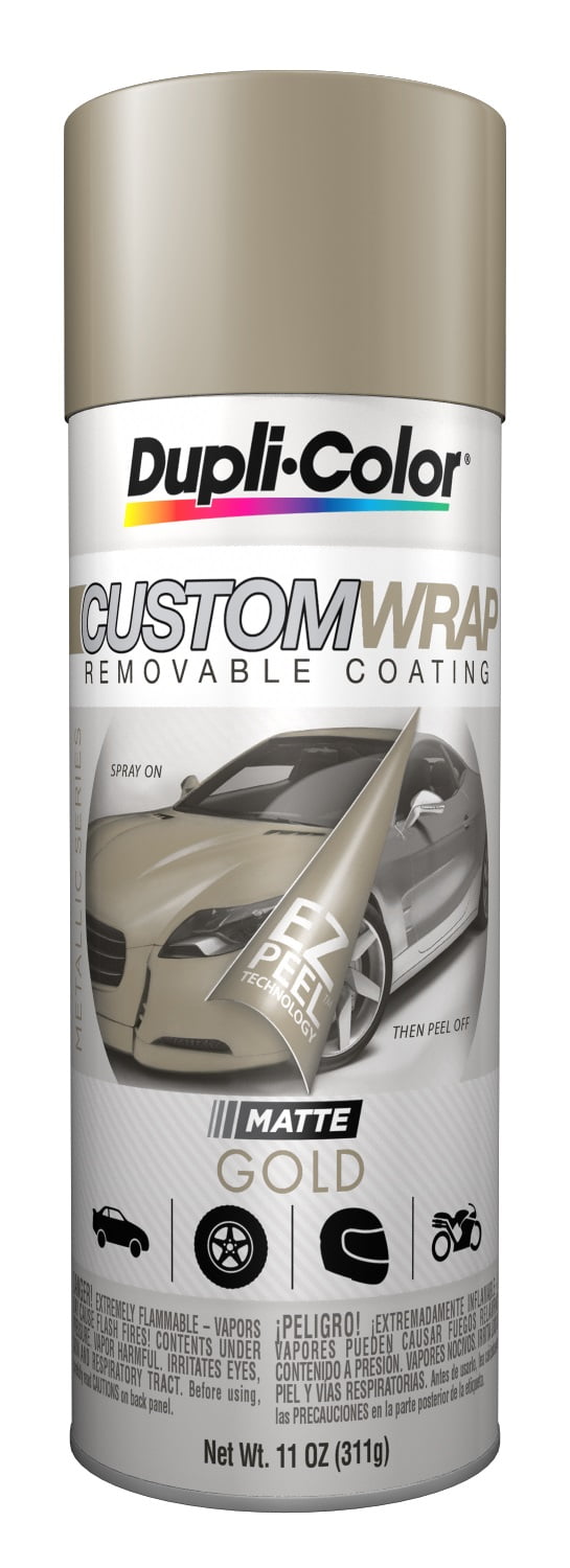 Dupli Color Paint Cwrc833 Custom Wrap Matte Gold 11 Oz Aerosol