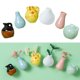 thumbnail image 3 of Funny Mini Jarrón Magnets Vase Forra Set 3D Ceramic (M), 3 of 9